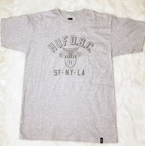 HUF D.B.C. tee/ Zumiez Tilly's